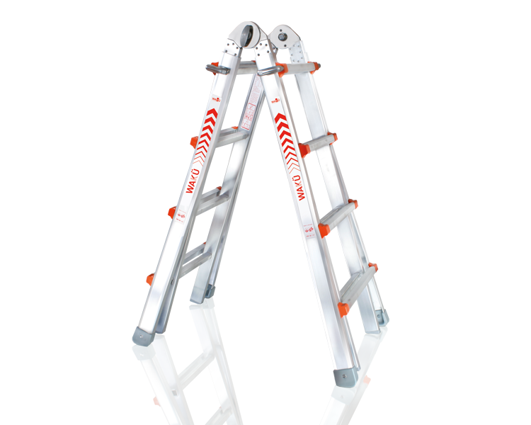 bloeden Laat je zien Cirkel Telescopic Ladder | Products | WAKÜ - Little Jumbo safety step ladders and  telescopic ladders